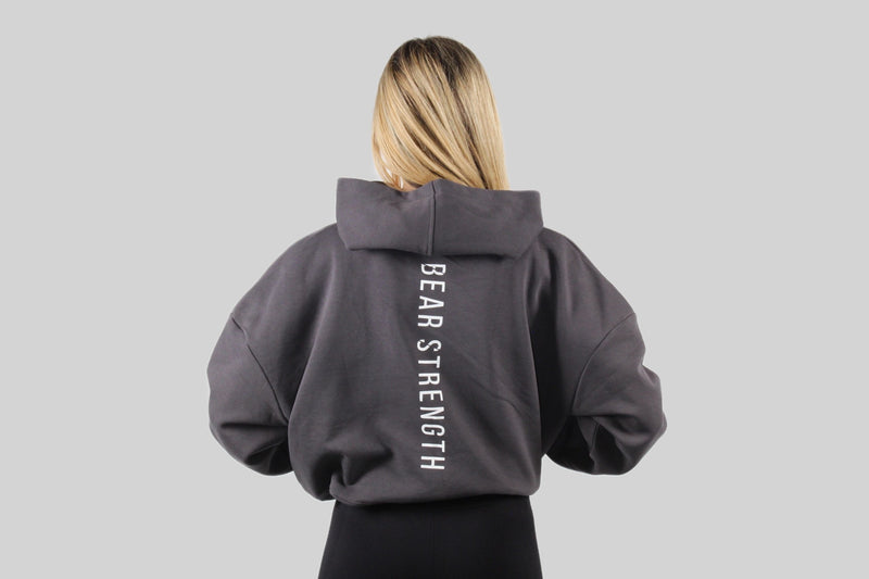 Cropped Over Size Hoodie