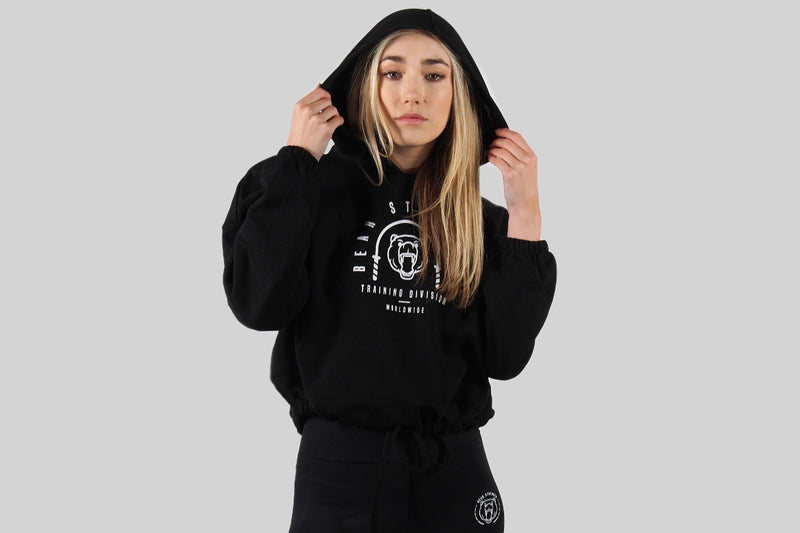 Cropped Over Size Hoodie