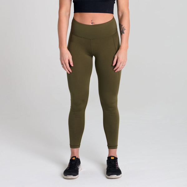 Icon | Women's Training Leggings | Olive