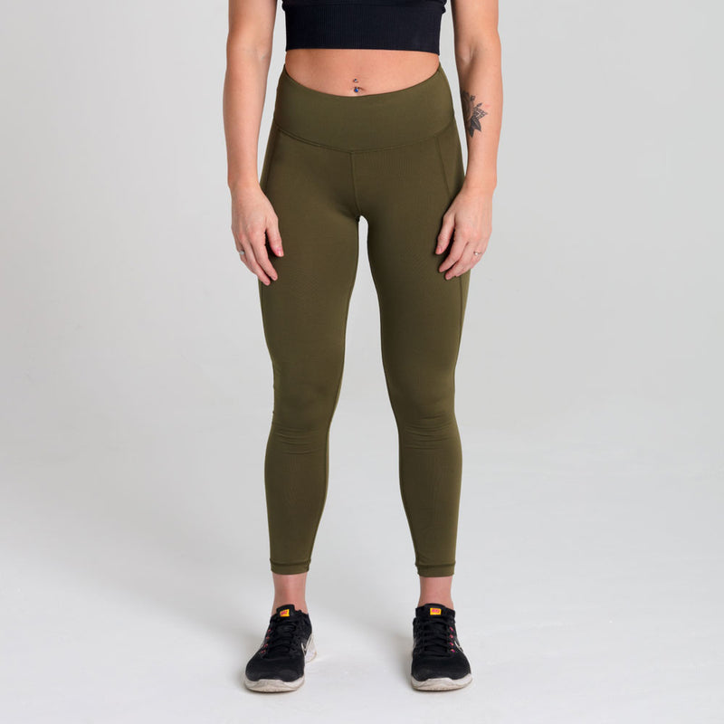 Icon | Women's Training Leggings | Olive