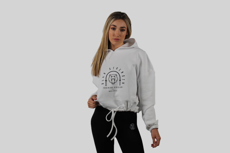 Cropped Over Size Hoodie