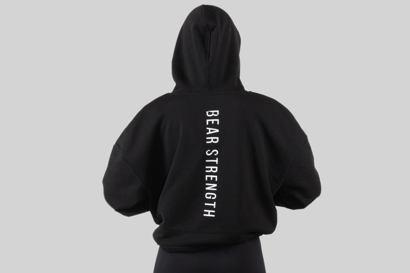 Cropped Over Size Hoodie